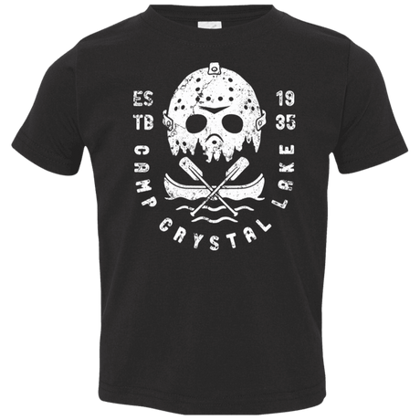 T-Shirts Black / 2T Camp Crystal Lake Toddler Premium T-Shirt