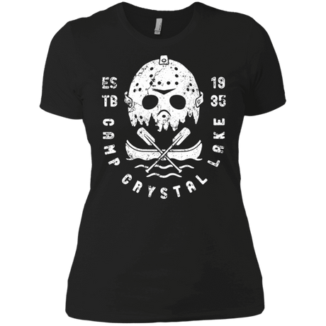 T-Shirts Black / X-Small Camp Crystal Lake Women's Premium T-Shirt