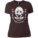 T-Shirts Dark Chocolate / X-Small Camp Crystal Lake Women's Premium T-Shirt