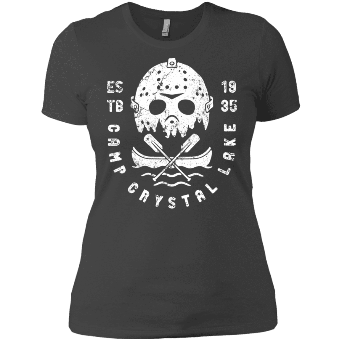 T-Shirts Heavy Metal / X-Small Camp Crystal Lake Women's Premium T-Shirt