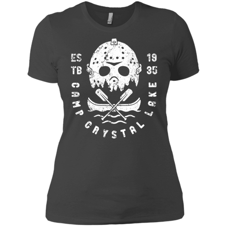 T-Shirts Heavy Metal / X-Small Camp Crystal Lake Women's Premium T-Shirt