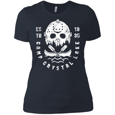 T-Shirts Indigo / X-Small Camp Crystal Lake Women's Premium T-Shirt