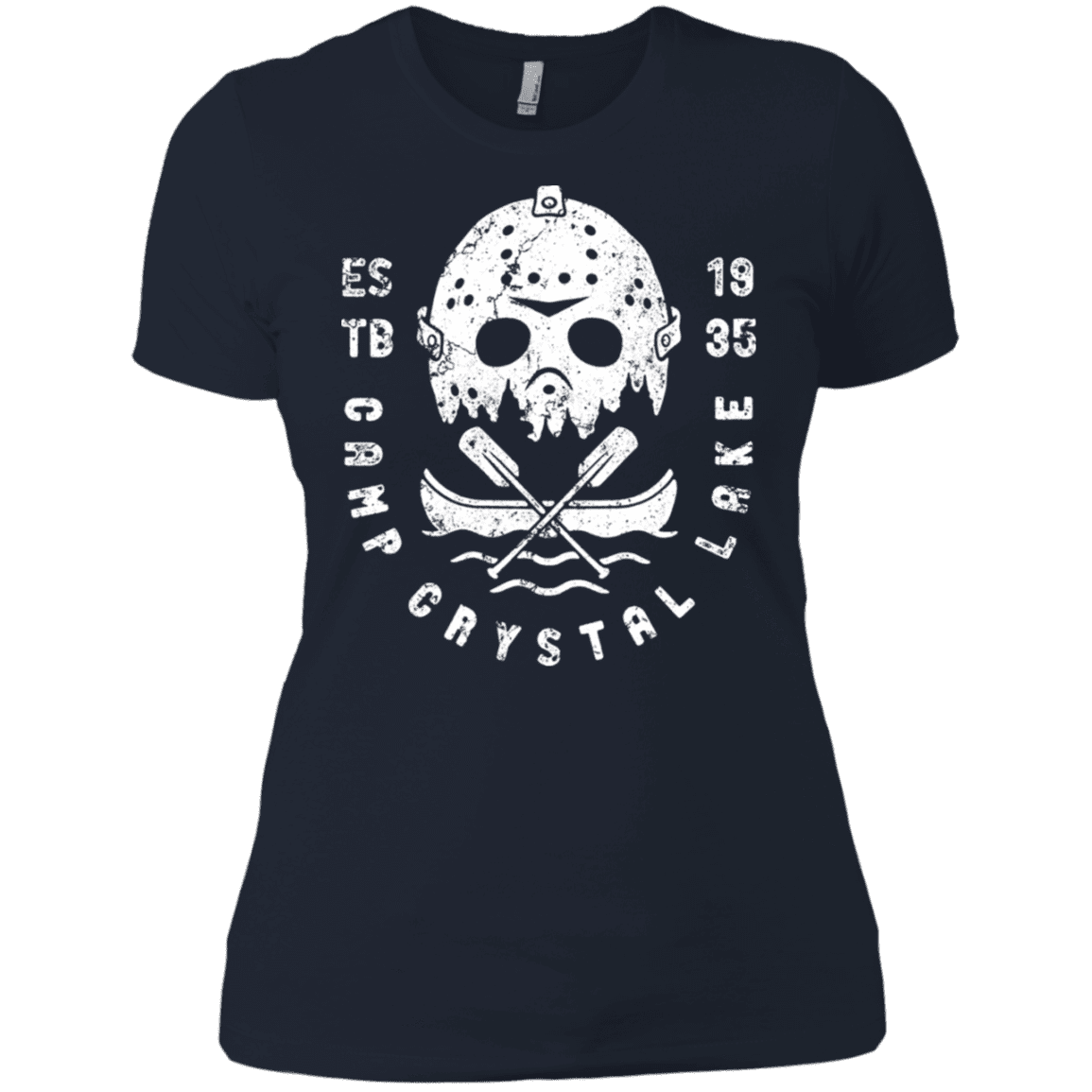 T-Shirts Midnight Navy / X-Small Camp Crystal Lake Women's Premium T-Shirt
