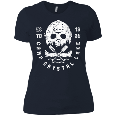 T-Shirts Midnight Navy / X-Small Camp Crystal Lake Women's Premium T-Shirt