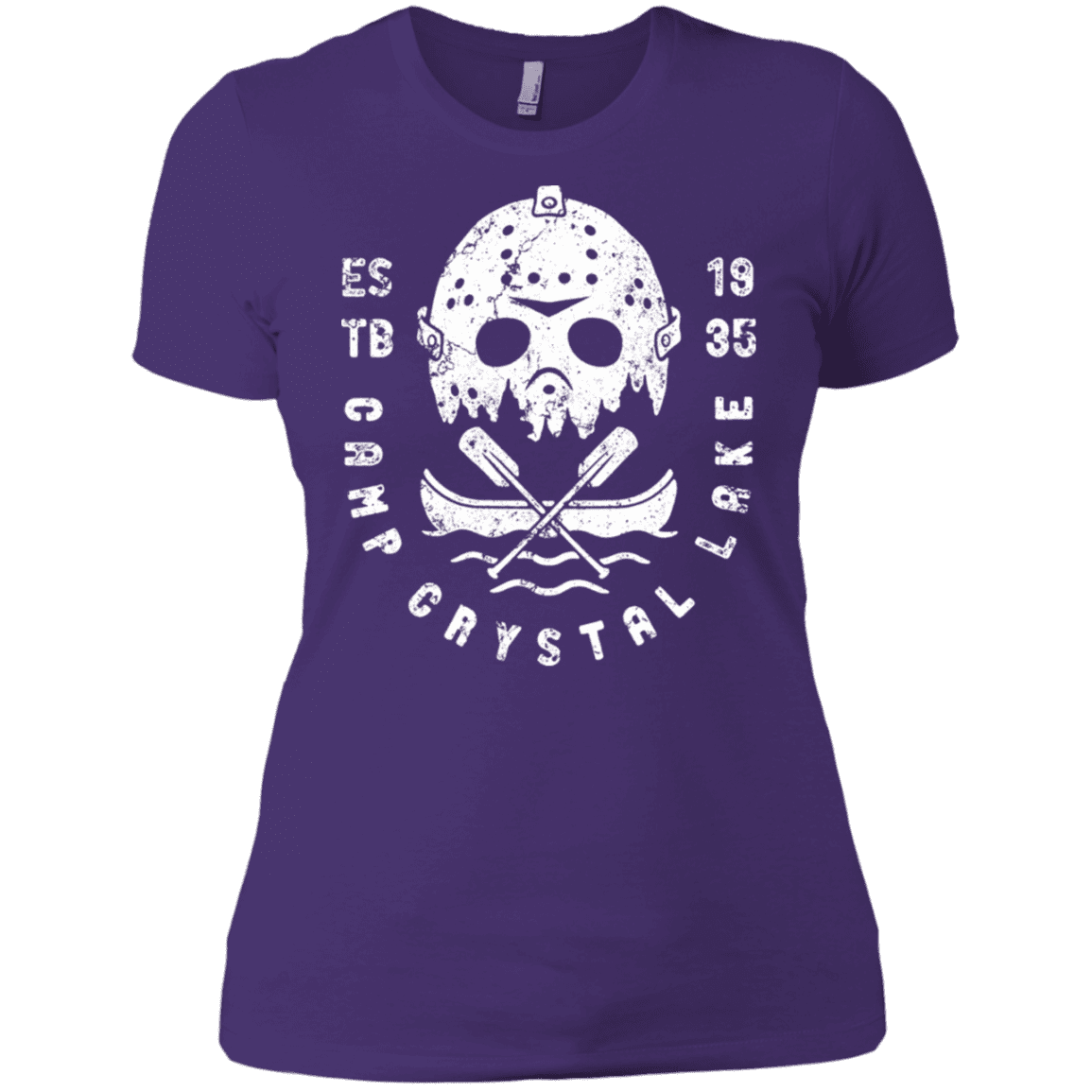 T-Shirts Purple Rush/ / X-Small Camp Crystal Lake Women's Premium T-Shirt