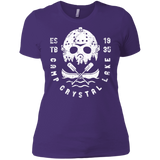 T-Shirts Purple Rush/ / X-Small Camp Crystal Lake Women's Premium T-Shirt
