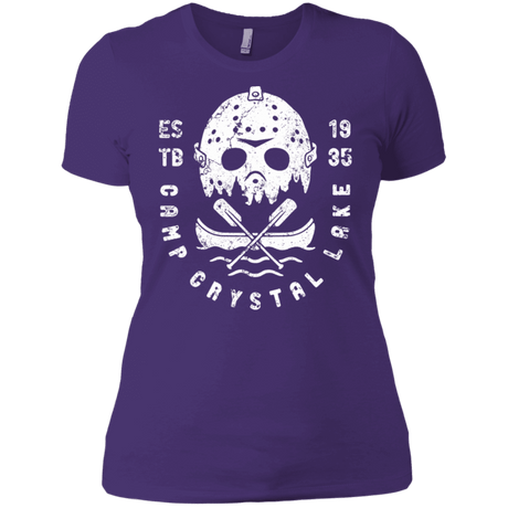 T-Shirts Purple Rush/ / X-Small Camp Crystal Lake Women's Premium T-Shirt