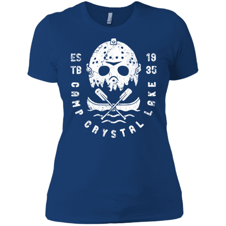 T-Shirts Royal / X-Small Camp Crystal Lake Women's Premium T-Shirt