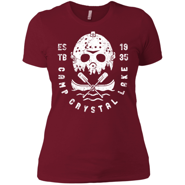 T-Shirts Scarlet / X-Small Camp Crystal Lake Women's Premium T-Shirt