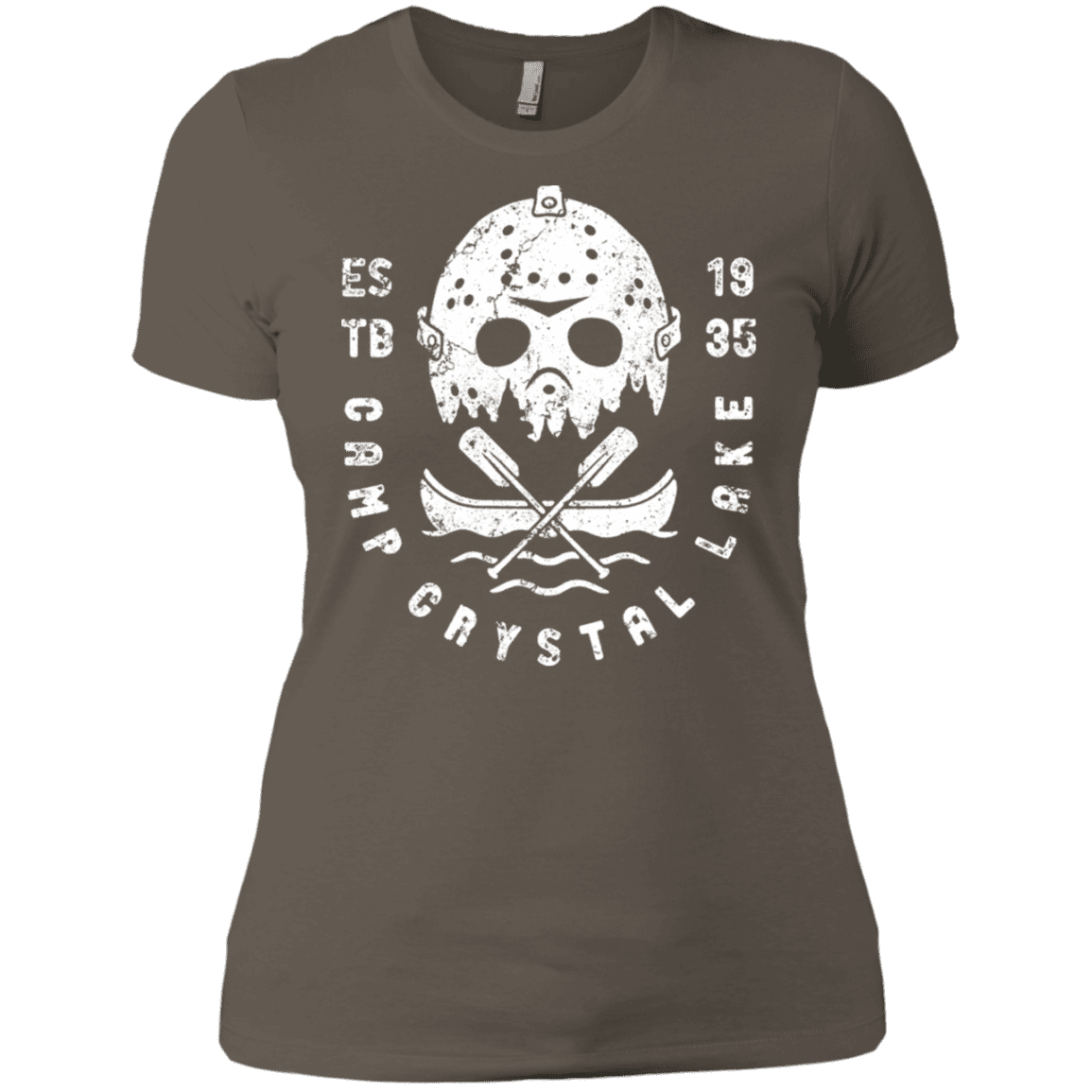 T-Shirts Warm Grey / X-Small Camp Crystal Lake Women's Premium T-Shirt