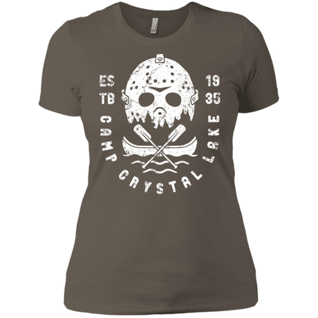 T-Shirts Warm Grey / X-Small Camp Crystal Lake Women's Premium T-Shirt