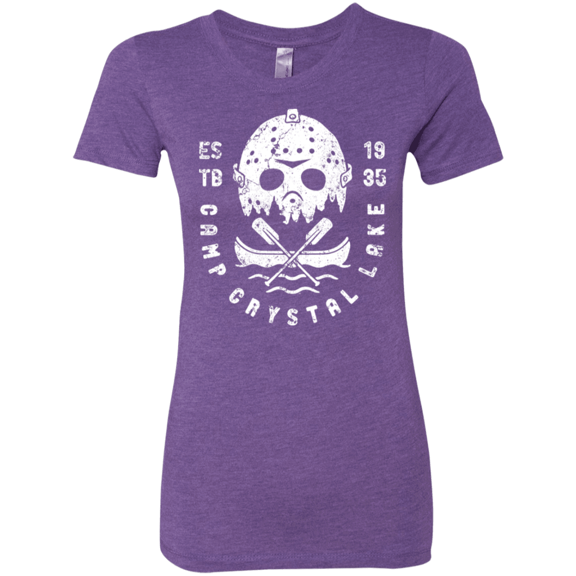 T-Shirts Purple Rush / S Camp Crystal Lake Women's Triblend T-Shirt