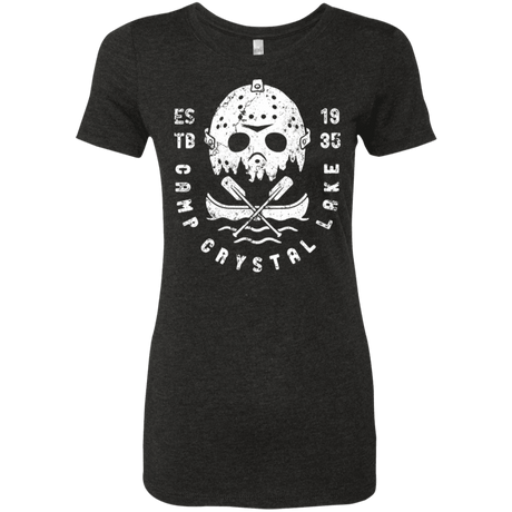 T-Shirts Vintage Black / S Camp Crystal Lake Women's Triblend T-Shirt