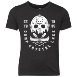 T-Shirts Vintage Black / YXS Camp Crystal Lake Youth Triblend T-Shirt