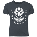 T-Shirts Vintage Navy / YXS Camp Crystal Lake Youth Triblend T-Shirt