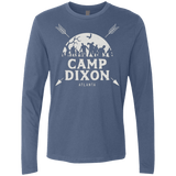 T-Shirts Indigo / Small CAMP DIXON Men's Premium Long Sleeve