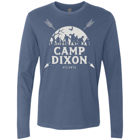 T-Shirts Indigo / Small CAMP DIXON Men's Premium Long Sleeve