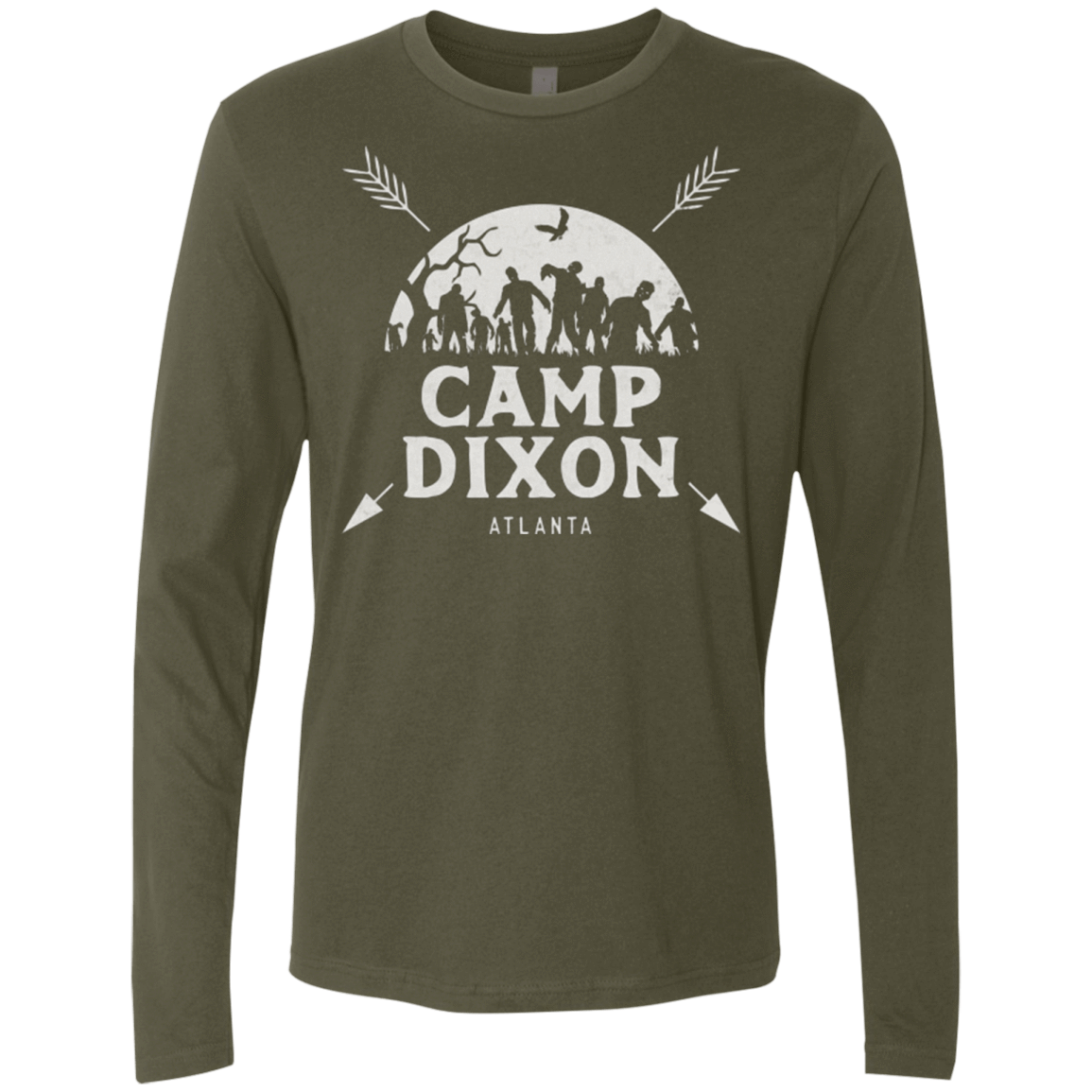 T-Shirts Military Green / Small CAMP DIXON Men's Premium Long Sleeve