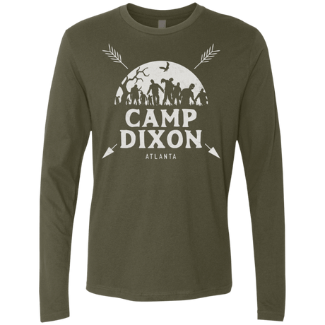 T-Shirts Military Green / Small CAMP DIXON Men's Premium Long Sleeve