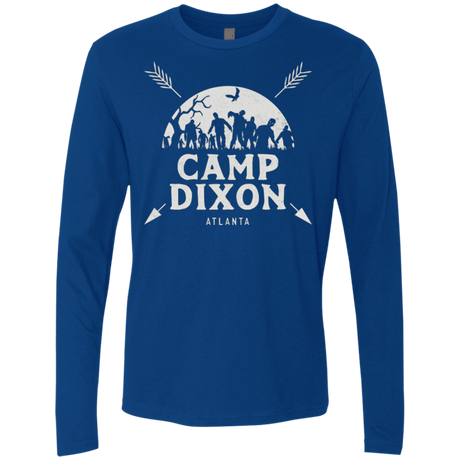 T-Shirts Royal / Small CAMP DIXON Men's Premium Long Sleeve