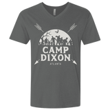 T-Shirts Heavy Metal / X-Small CAMP DIXON Men's Premium V-Neck