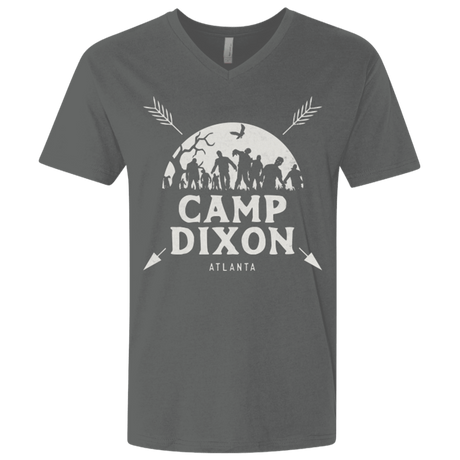 T-Shirts Heavy Metal / X-Small CAMP DIXON Men's Premium V-Neck