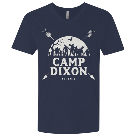T-Shirts Midnight Navy / X-Small CAMP DIXON Men's Premium V-Neck