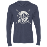 T-Shirts Vintage Navy / X-Small CAMP DIXON Triblend Long Sleeve Hoodie Tee
