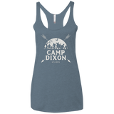 T-Shirts Indigo / X-Small CAMP DIXON Women's Triblend Racerback Tank