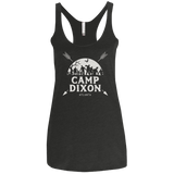 T-Shirts Vintage Black / X-Small CAMP DIXON Women's Triblend Racerback Tank