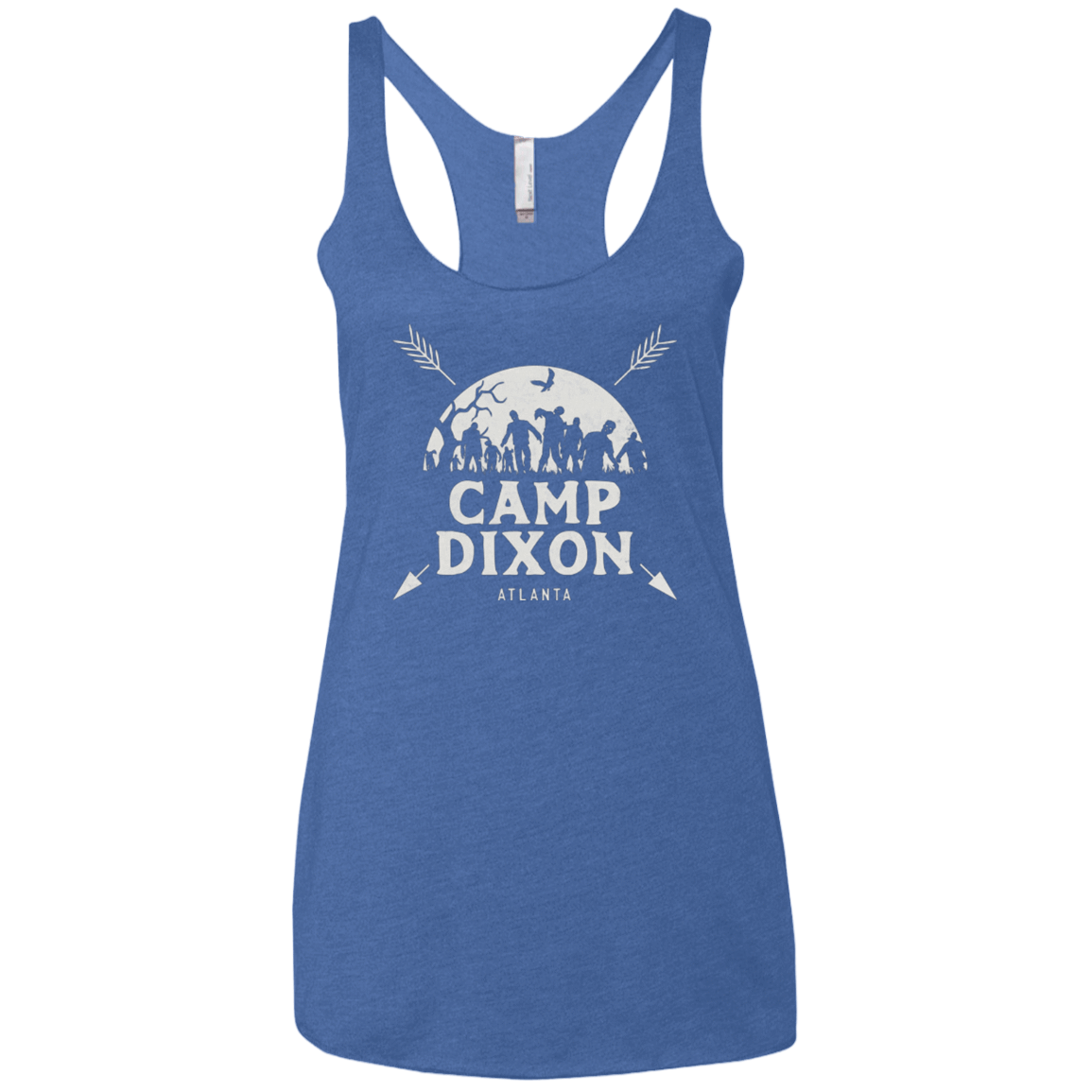 T-Shirts Vintage Royal / X-Small CAMP DIXON Women's Triblend Racerback Tank