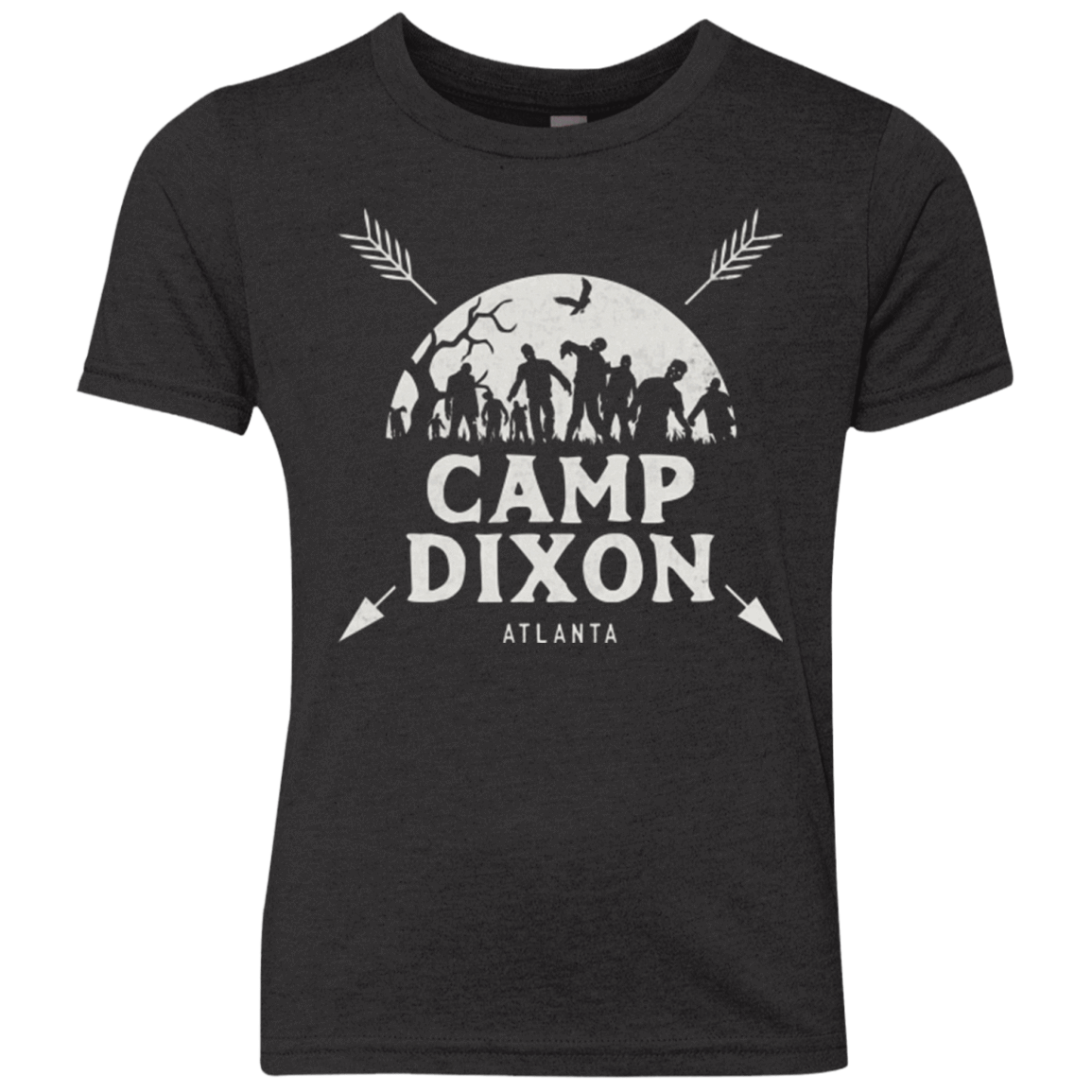 T-Shirts Vintage Black / YXS CAMP DIXON Youth Triblend T-Shirt
