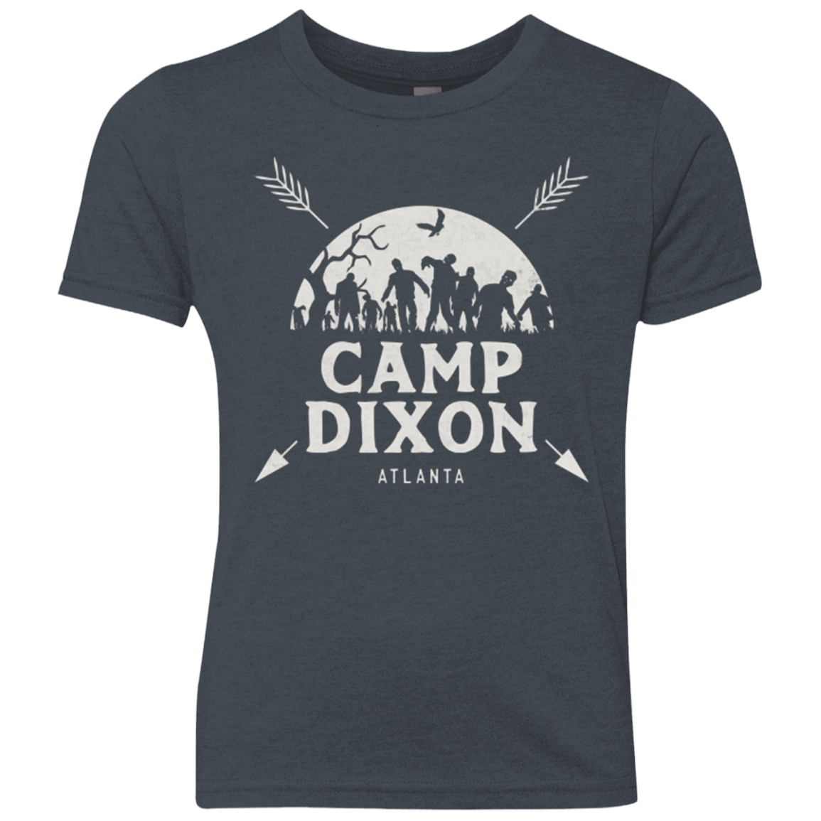 T-Shirts Vintage Navy / YXS CAMP DIXON Youth Triblend T-Shirt