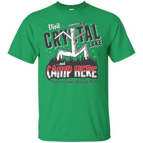 T-Shirts Irish Green / Small CAMP HERE T-Shirt