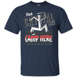 T-Shirts Navy / Small CAMP HERE T-Shirt