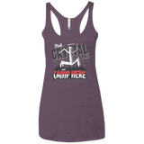 T-Shirts Vintage Purple / X-Small CAMP HERE Women's Triblend Racerback Tank