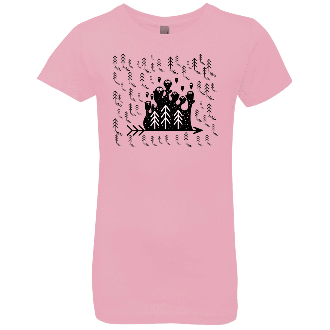 T-Shirts Light Pink / YXS Campfire Stories Girls Premium T-Shirt