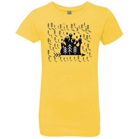 T-Shirts Vibrant Yellow / YXS Campfire Stories Girls Premium T-Shirt