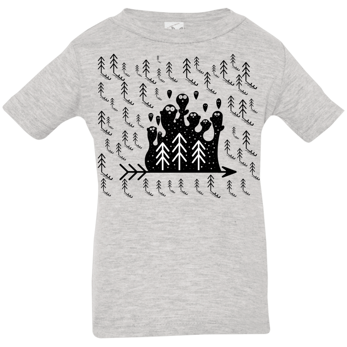 T-Shirts Heather Grey / 6 Months Campfire Stories Infant Premium T-Shirt