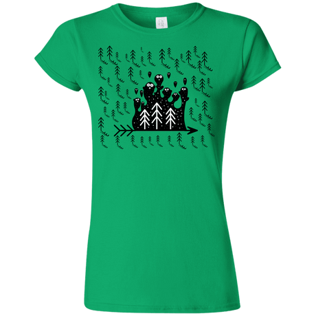 T-Shirts Irish Green / S Campfire Stories Junior Slimmer-Fit T-Shirt