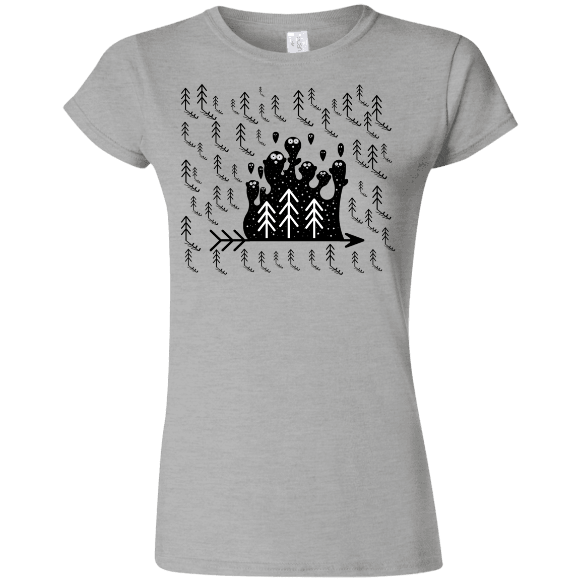 T-Shirts Sport Grey / S Campfire Stories Junior Slimmer-Fit T-Shirt