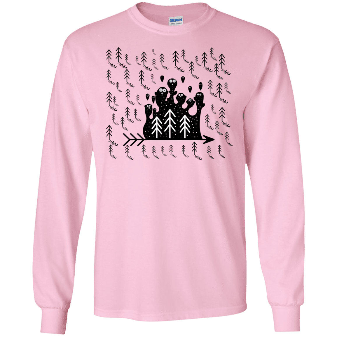 T-Shirts Light Pink / S Campfire Stories Men's Long Sleeve T-Shirt