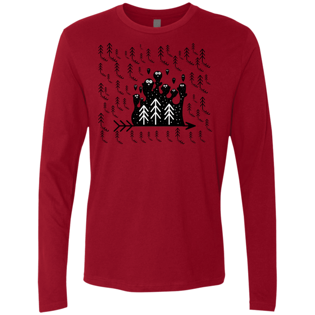 T-Shirts Cardinal / S Campfire Stories Men's Premium Long Sleeve