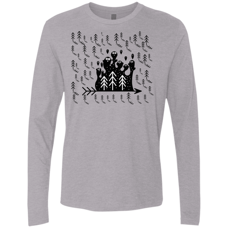 T-Shirts Heather Grey / S Campfire Stories Men's Premium Long Sleeve