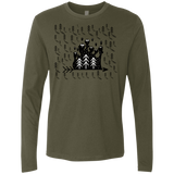 T-Shirts Military Green / S Campfire Stories Men's Premium Long Sleeve