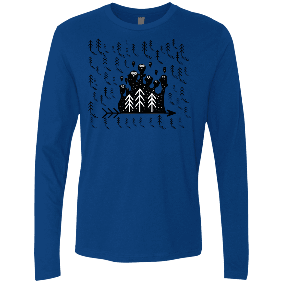 T-Shirts Royal / S Campfire Stories Men's Premium Long Sleeve