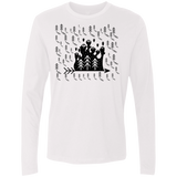 T-Shirts White / S Campfire Stories Men's Premium Long Sleeve