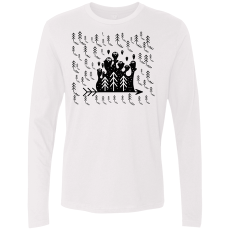 T-Shirts White / S Campfire Stories Men's Premium Long Sleeve