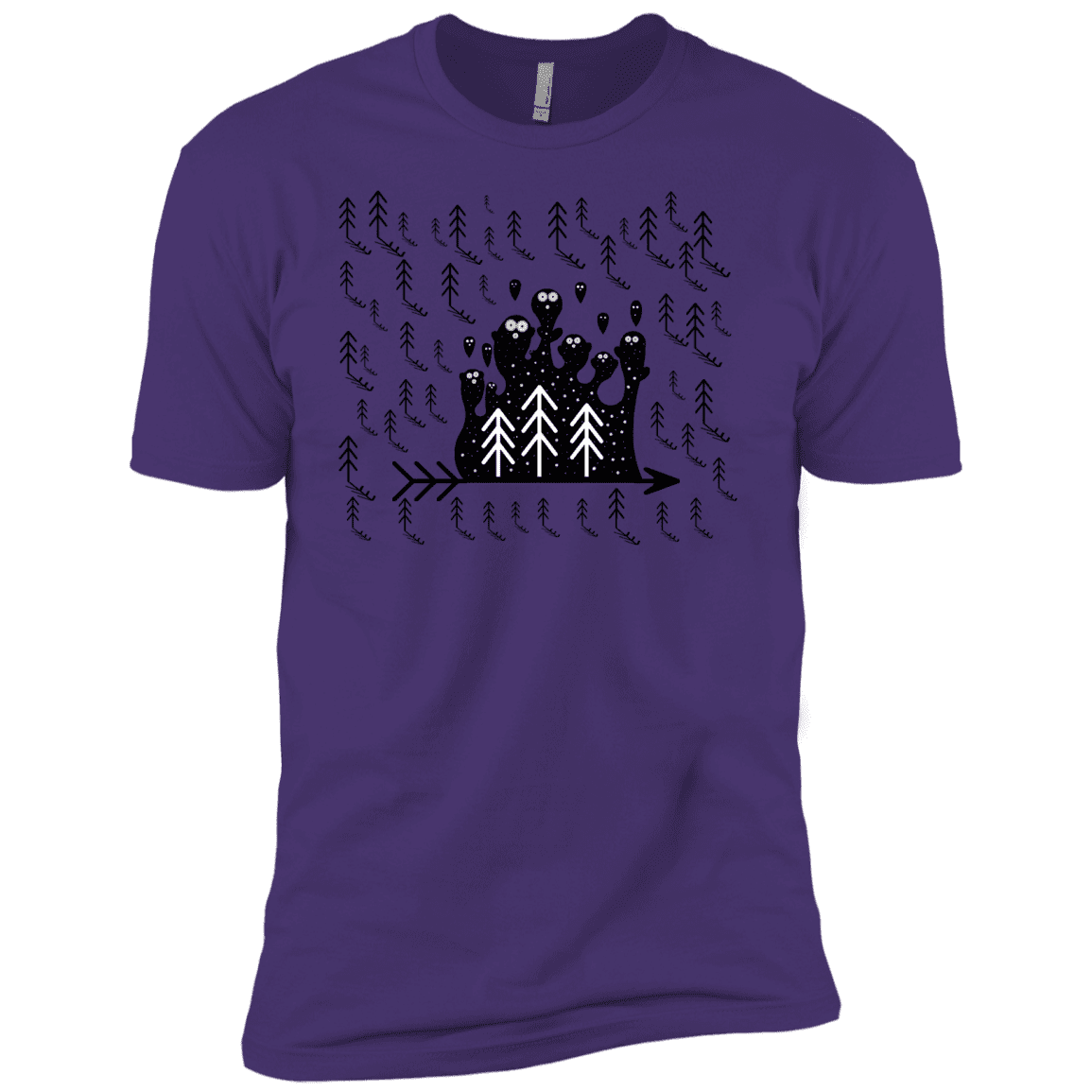 T-Shirts Purple Rush/ / X-Small Campfire Stories Men's Premium T-Shirt