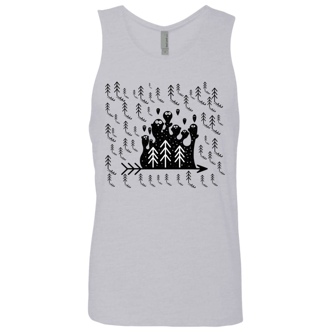 T-Shirts Heather Grey / S Campfire Stories Men's Premium Tank Top